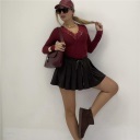 maglia con pizzo dalia